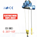 High Efficient Electric Chain Hoist0.25ton-5tonWire Rope Hoist